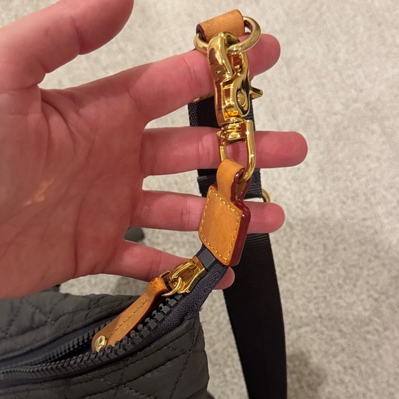 EUC - MZ Wallace Medium Sutton Tote in Dark Gray - Picture 6 of 9